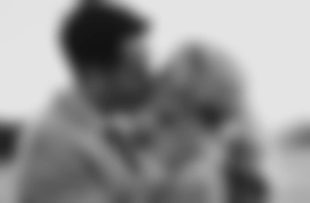 Georgie James Photography Bride Groom kissing close up