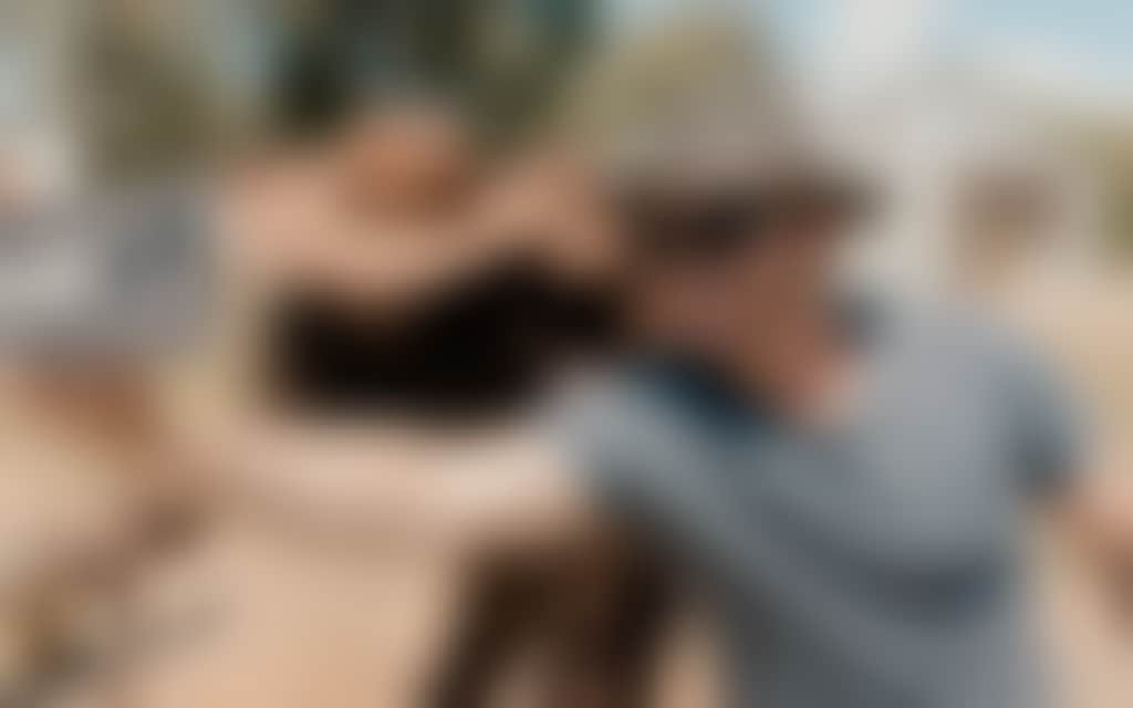 Boree Creek Swaggy Sculpture Selfie landscape